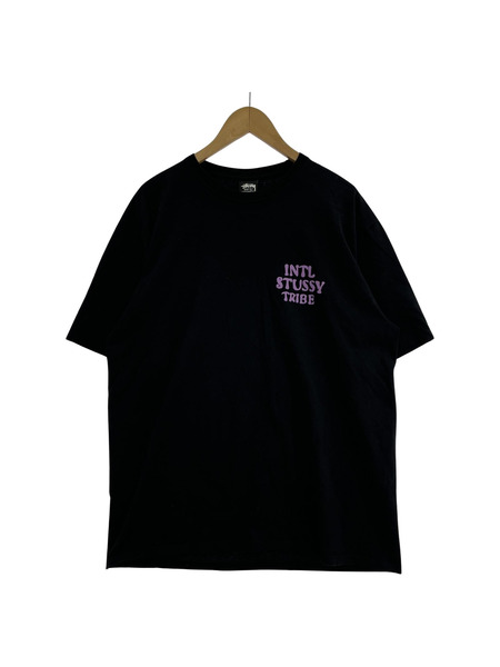 STUSSY SERPENT TEE BLK(L)