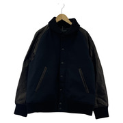 ACANTHUS Studium Jacket 袖レザー スタジャン XL ブラック