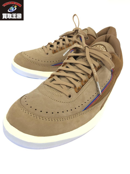 NIKE×TWO 18 AIR JORDAN 2 LOW SP TWO Tan 28.5cm DV7129-222[値下