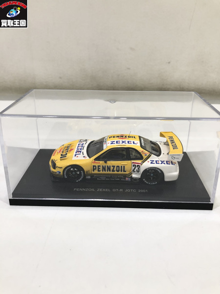 EBBRO P-4 PENNZOIL ZEXEL GT-R JGTC 2001 1/43