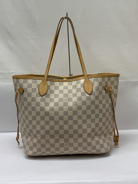 LV ダミエ・アズール ネヴァーフル MM 旧型 N51107 ダメージあり ルイ ヴィトン LOUIS VUITTON トートバッグ ショルダーバッグ 