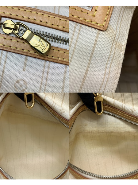 LV ダミエ・アズール ネヴァーフル MM 旧型 N51107 ダメージあり ルイ ヴィトン LOUIS VUITTON トートバッグ ショルダーバッグ 