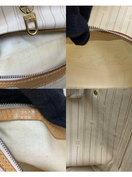 LV ダミエ・アズール ネヴァーフル MM 旧型 N51107 ダメージあり ルイ ヴィトン LOUIS VUITTON トートバッグ ショルダーバッグ 