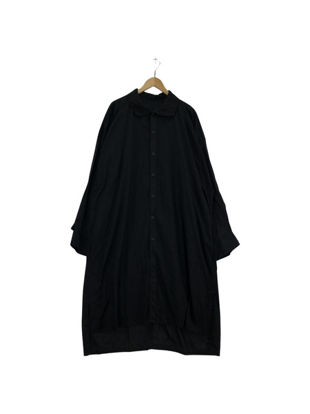 Yohji Yamamoto 18AW 襟マチ付キ ロングシャツ 黒｜商品番号 ...