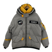 AVIREX APOLLO DOWN JACKET（XL）グレー 6112163