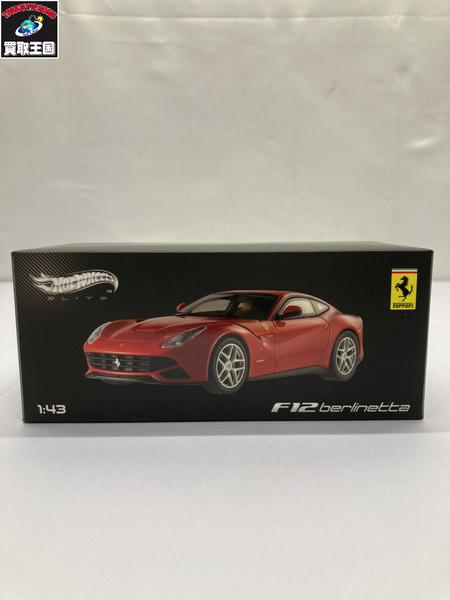 ＨＷ フェラーリ F12ベルリネッタ レッド  1/43