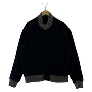 80s COMME des GARCONS HOMME 比翼 2トーンボンバージャケット M 黒