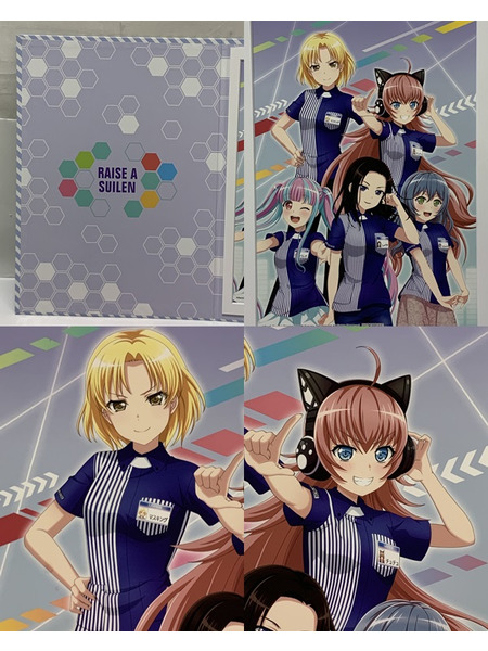 バンドリ！ ×ローソン オリジナルイラストボード RAISE A SUILEN 本体のみ ダメージあり BanG Dream！ ガールズバンドパーティ！ レイズ ア スイレン