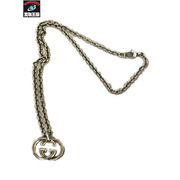アクセサリー GUCCI インターロッキング GGロゴネックレス Ag925