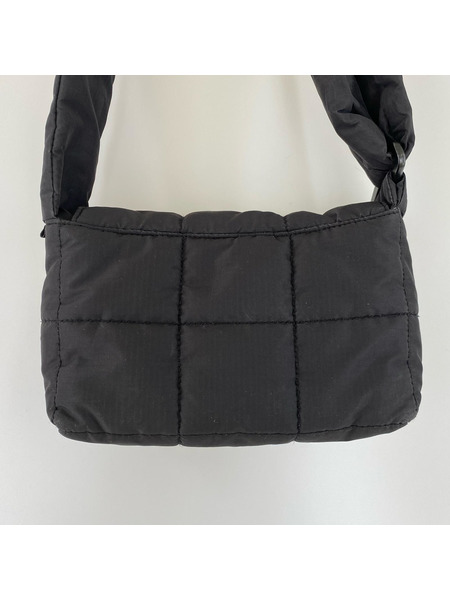 1piu1uguale3 RELAX ショルダーバッグ キルティング 黒