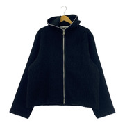 Our Legacy 24AW FULL ZIP HOOD Black Hairy Wool 44 ブラック