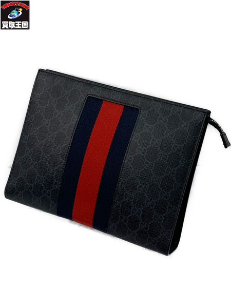 GUCCI GGスプリーム クラッチバッグ 475316 グッチ GG柄 セカンドバッグ[値下]