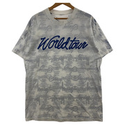 STUSSY World tour S/S tee 白