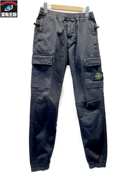 STONE ISLAND ガーメントダイカーゴパンツ W29 ブラック[値下]