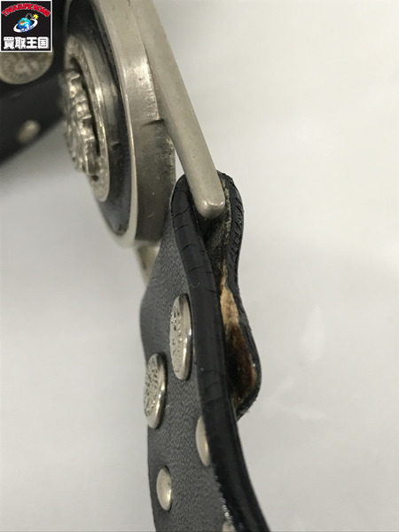 VERSACE  ベルト メデューサ金具 黒　083　 80/32