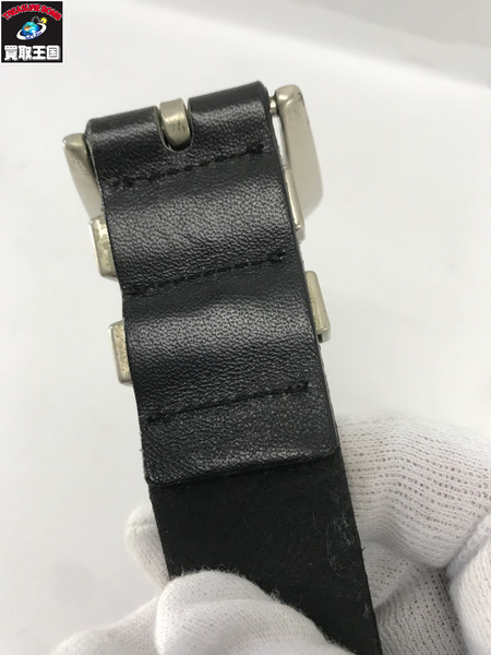 VERSACE  ベルト メデューサ金具 黒　083　 80/32