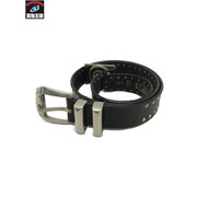 VERSACE  ベルト メデューサ金具 黒　083　 80/32