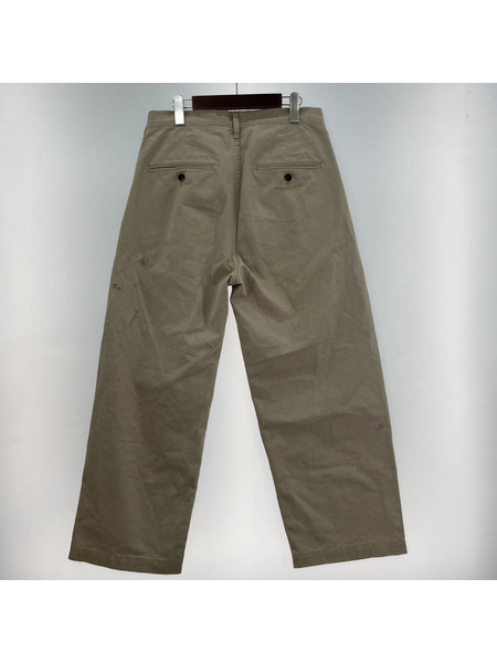 ANCELLM PAINT CHINO TROUSERS(BEIGE) ANC-PT19（2）