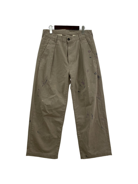 ANCELLM PAINT CHINO TROUSERS(BEIGE) ANC-PT19（2）