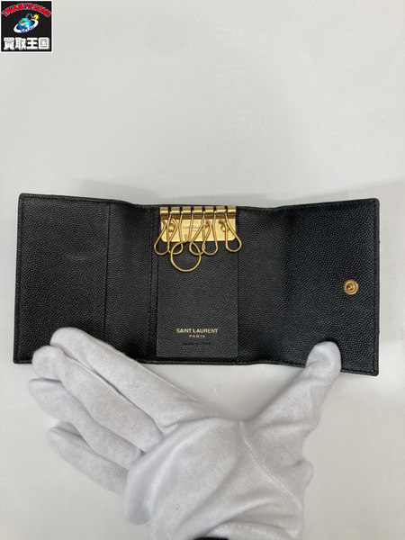 SAINT LAURENT キーケース ブラック