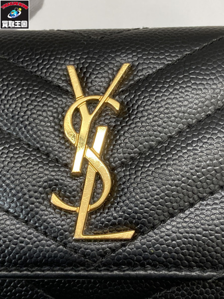 SAINT LAURENT キーケース ブラック