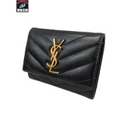 SAINT LAURENT キーケース ブラック