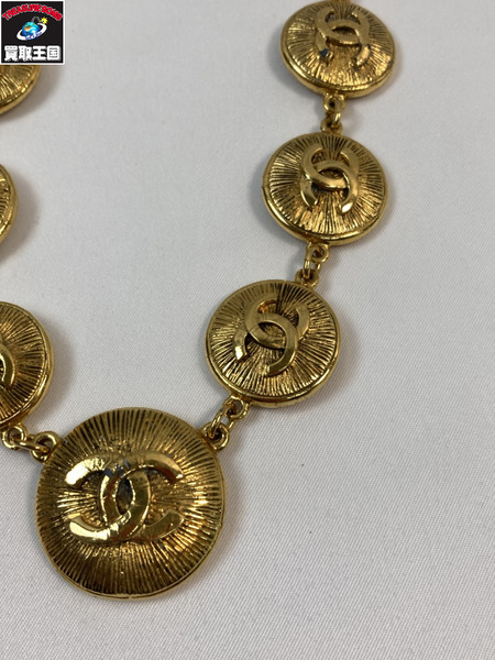 CHANEL シャネル ココマーク ゴールドネックレス フランス製