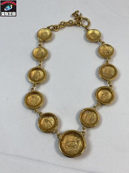 CHANEL シャネル ココマーク ゴールドネックレス フランス製