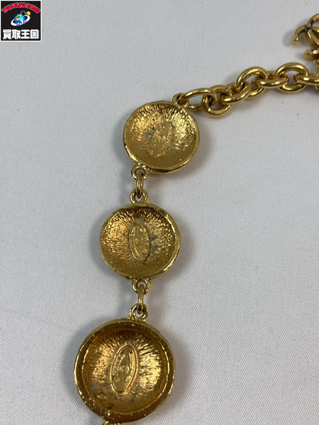 CHANEL シャネル ココマーク ゴールドネックレス フランス製