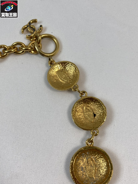 CHANEL シャネル ココマーク ゴールドネックレス フランス製