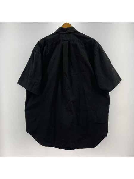 POLO RALPH LAUREN 半袖シャツ BLAIRE 北マリアナ諸国製 ブラック(L)