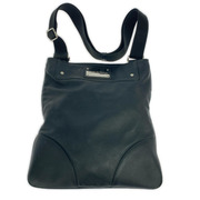 DOLCE＆GABBANA ショルダーバッグ レザーショルダーバッグ ブラック