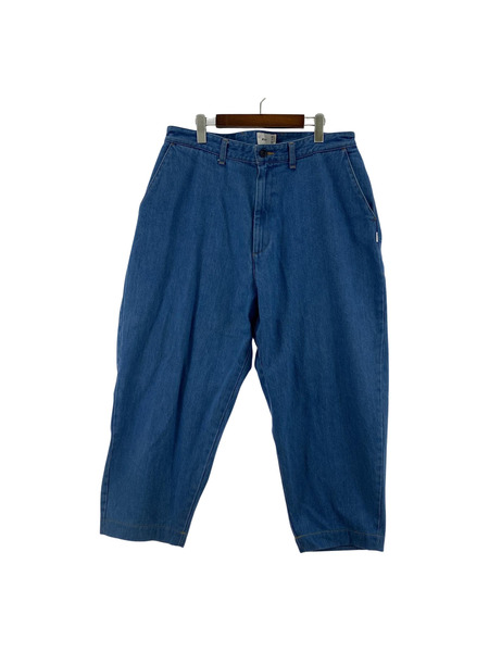 WTAPS 21aw UNION 02 TROUSERS 青 (3)