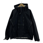 and wander 2.5L hiker rain jacket ブラック (M)