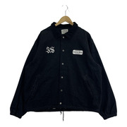 Captains Helm LOGO DENIM COACH JACKET ロゴデニムコーチジャケット M ブラ