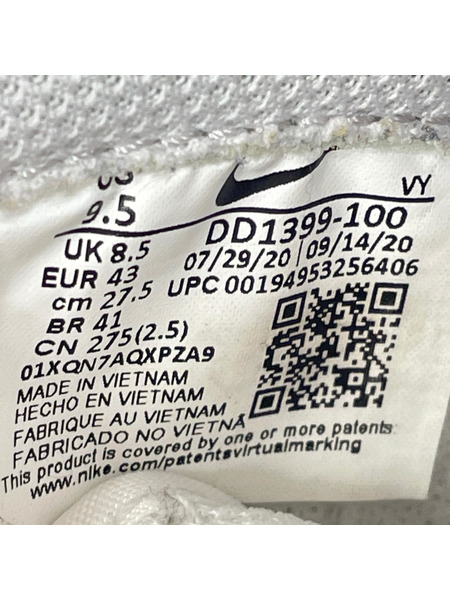 NIKE スニーカー DUNK HIGH RETEO VAST GREY 27.5cm