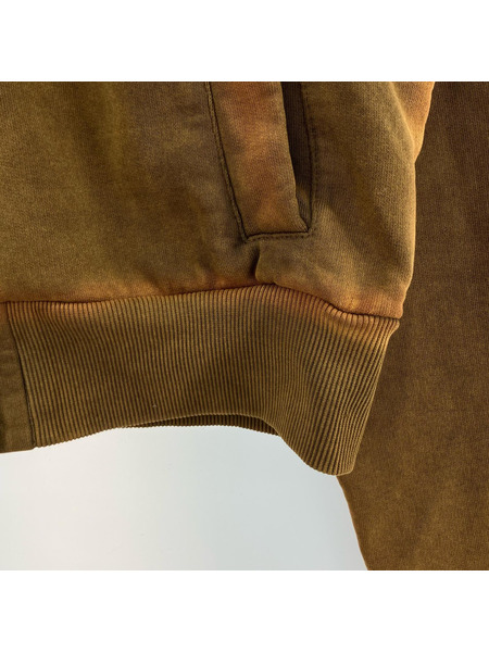 パーカー(ジップアップ) office kiko  BUTTON-UP CROPPED HOODIE