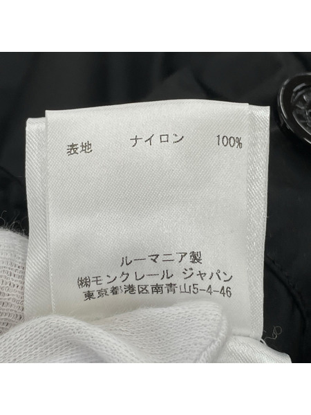 MONCLER ジャケット MONCLER BLANCHETTE/半袖/黒/ナイロン