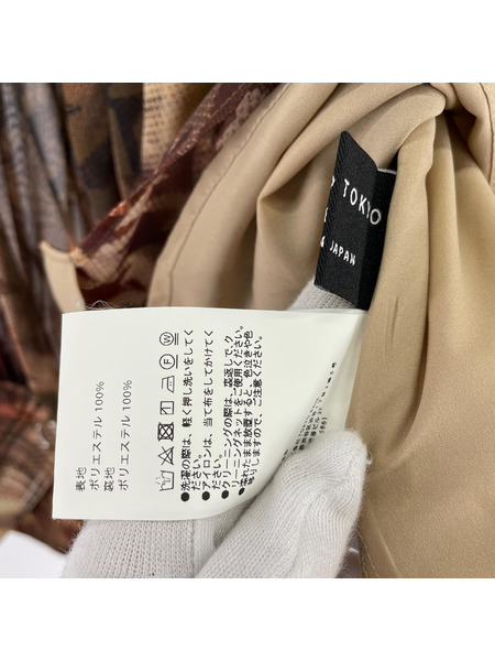 UNITED TOKYO 長袖シャツ 総柄 ブラウス
