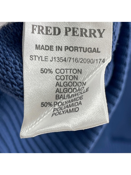 FRED PERRY ジャケット トラックジャケット/青/M
