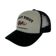 キャップ KEIJU FAMILY FIRST MESH CAP BLACK