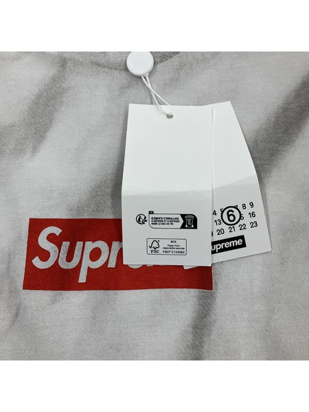 Supreme×MM6 24SS Box Logo Tee （L）