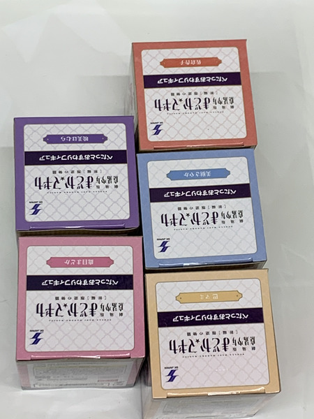 まどマギ ぺたっとおすわりフィギュア ５種セット 未開封 劇場版 魔法少女まどか☆マギカ [新編] 叛逆の物語 鹿目まどか 暁美ほむら 巴マミ 美樹さやか 佐倉杏子