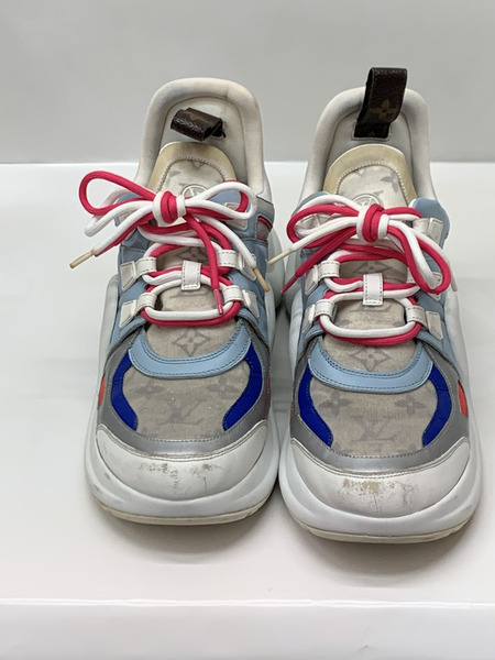 LV LVアークライトライン スニーカー Size41 GO0199 本体のみ ダメージあり ルイ ヴィトン LOUIS VUITTON  靴 ローカットスニーカー