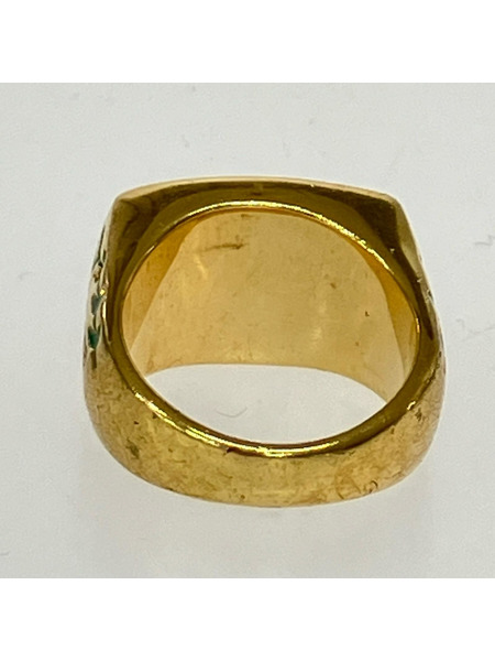 CASABLANCA リング・指輪 TENNIS CLUB RING/ゴールドカラー/M/約14号