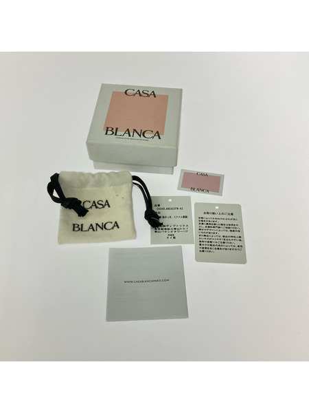 CASABLANCA リング・指輪 TENNIS CLUB RING/ゴールドカラー/M/約14号