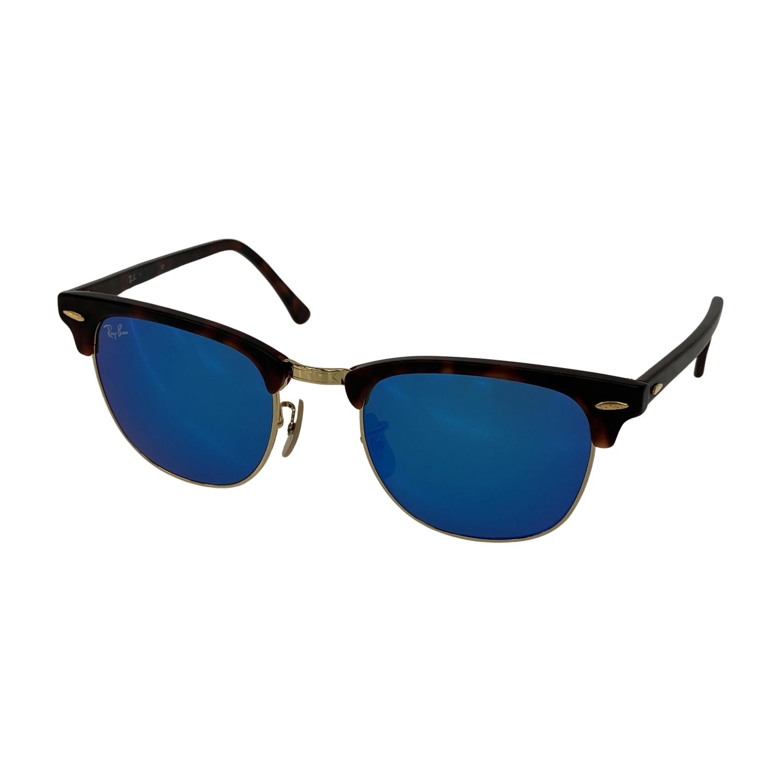 USED RAY-BAN RB3016 CLUBMASTER GOOD K-1AAC