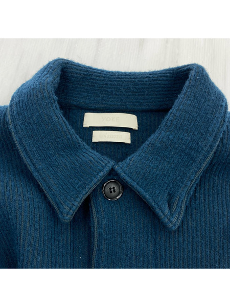 YOKE ジャケット 22AW KNIT CORDUROY COVERALL 3