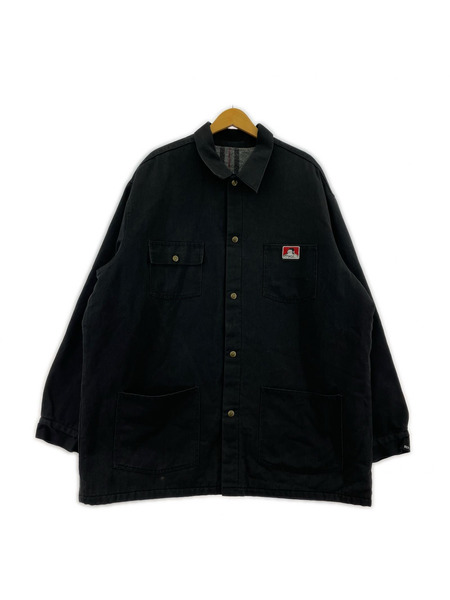 BEN DAVIS ジャケット 90s カバーオール USA製(XXXL)黒