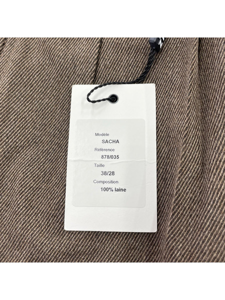 BERNARD ZINS パンツ × BEAMS 別注 SACHA ブラウン